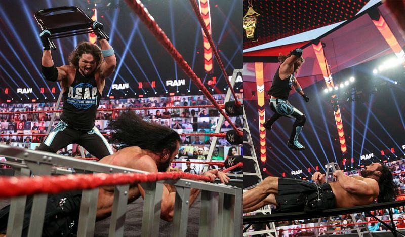RAW में इस हफ्ते WWE चैंपियन का बहुत ज्यादा बुरा हाल हुआ 