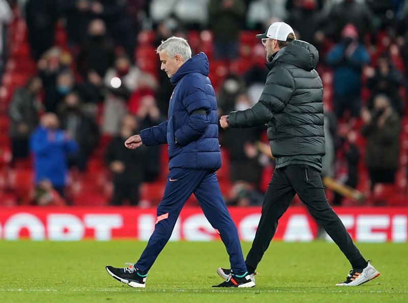 Jose Mourinho was incensed by Jurgen Klopp&#039;s touchline behaviour