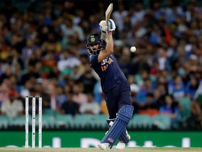 Virat Kohli fighting innings of 85 in the third T20I went in vain