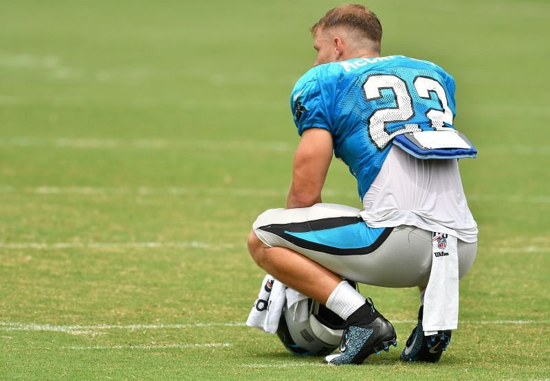 Carolina Panthers RB Christian McCaffery is unlikely to play Sunday against the Denver Broncos