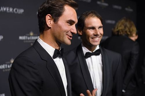 Roger Federer and Rafael Nadal