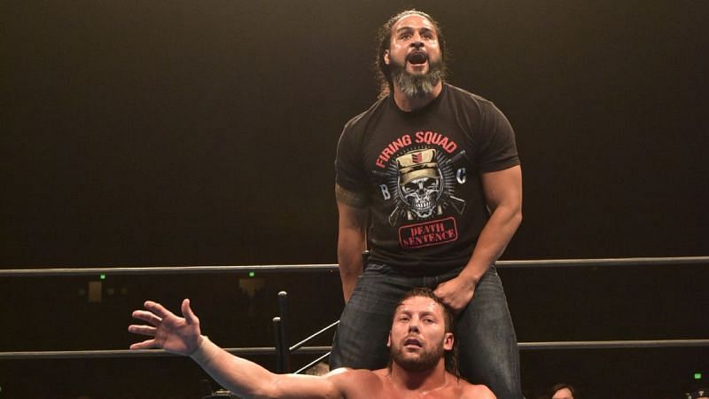 Tama Tonga and Kenny Omega in NJPW