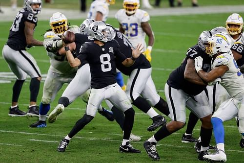 Las Vegas Raiders QB Marcus Mariota May Be Asked To Deliver A Crucial Win For The Team If Derek Carr Cannot Play