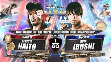 NJPW Wrestle Kingdom 15 Night 1 card finalized