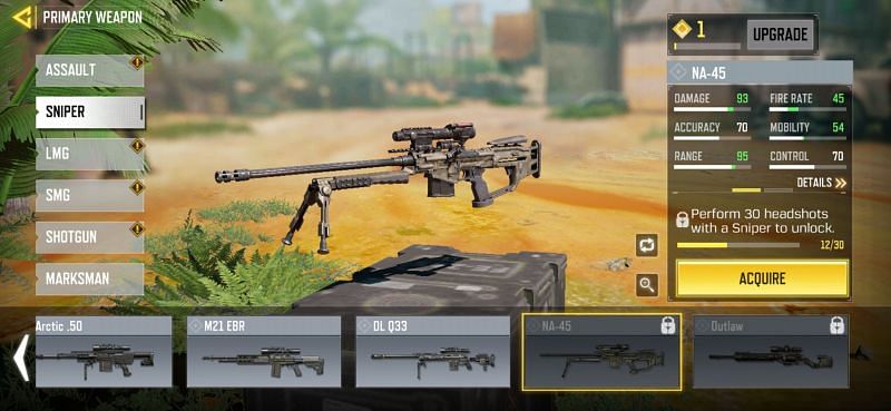 3 best sniper rifles in COD Mobile Season 13