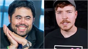 "I quit, I retire!": MrBeast plays Chess with Hikaru Nakamura, ends up regretting his decision
