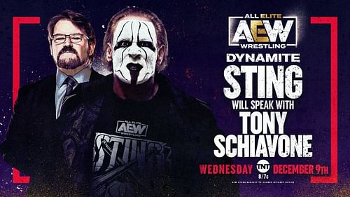 Sting will be on AEW Dynamite tonight