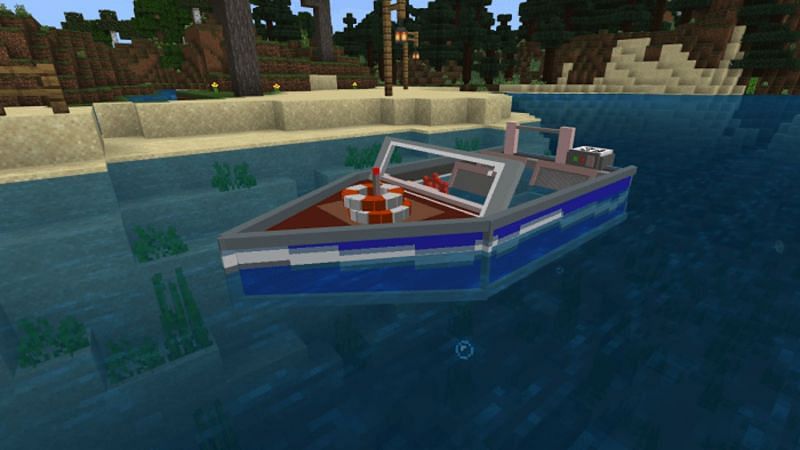 Basic Survival Vehicles (Image via Minecraft)