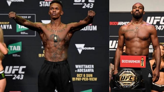 Israel Adesanya reach: Is the UFC middleweight champion a bigger man than Jon Jones?