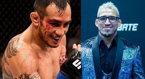 Tony Ferguson (left); Charles Oliveira (right)