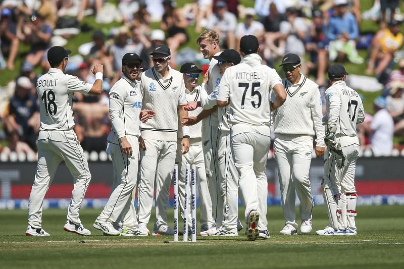 New Zealand clinched the first Test against the Windies after beating them 2-0 in the T20Is