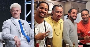 The Usos' brother Sefa Fatu teases joining AEW, Cody Rhodes reacts