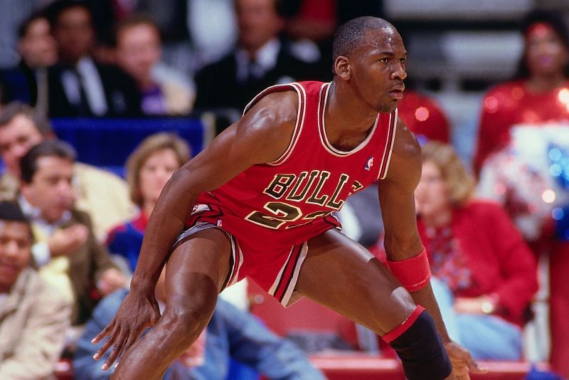 Jordan in his days with the Chicago Bulls.