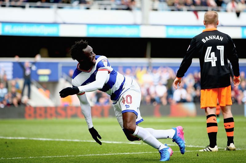 Idrissa Sylla playing with Queens Park Rangers