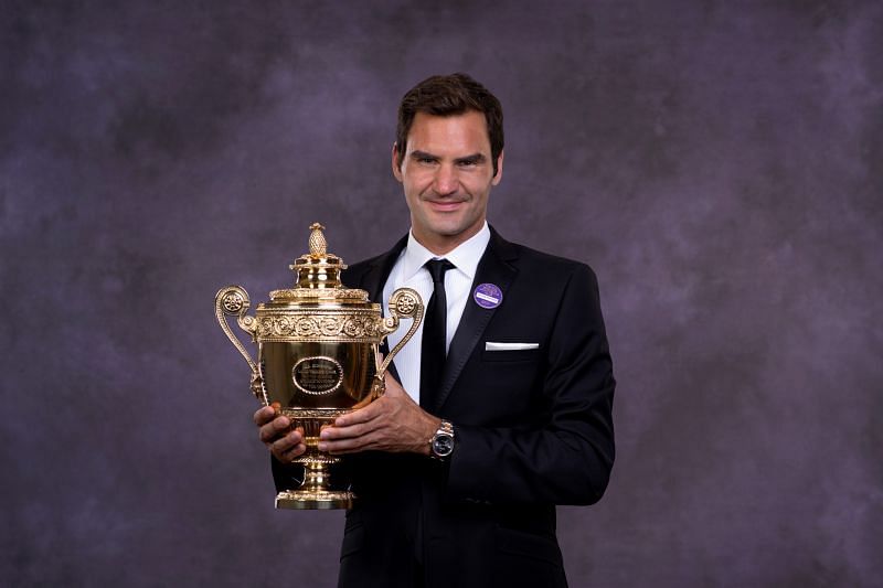 Roger Federer at Wimbledon 2017