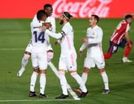 Real Madrid boss Zinedine Zidane has praised his team's ability to find goalscorers across the pitch