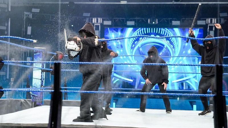 RETRIBUTION on WWE SmackDown 