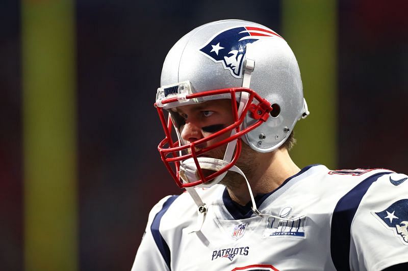 Tom Brady with the New England Patriots