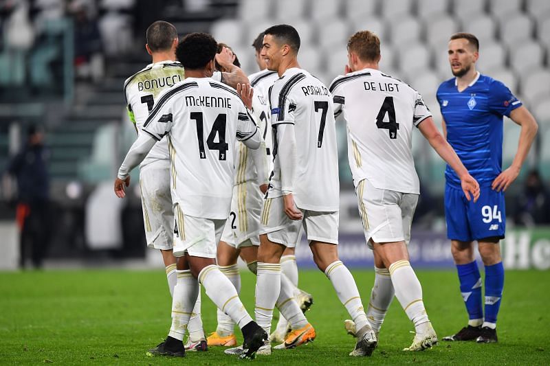 Juventus trashed Dynamo Kyiv 3-0 in Group G of the UEFA Champions League