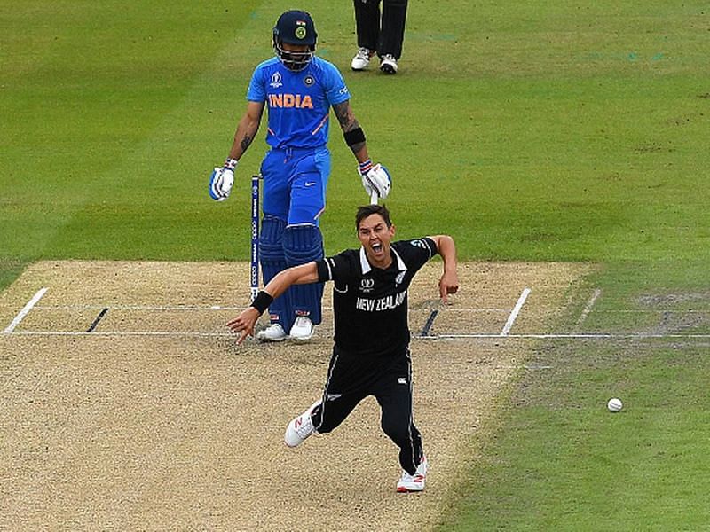 Trent Boult also dismissed Kohli in three consecutive innings that the duo faced-off against each other