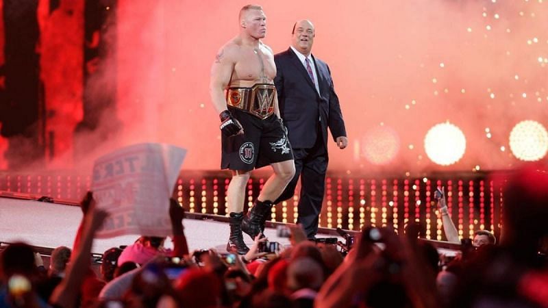 Roman Reigns and Brock Lesnar have faced each other twice at WrestleMania.