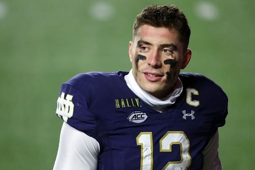 Notre Dame QB Ian Book