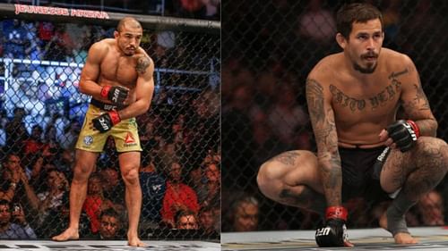 Jose Aldo (L) and Marlon 'Chito' Vera (R)