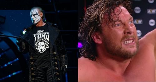 Sting and Kenny Omega.