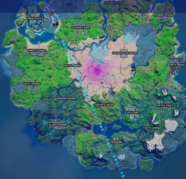 Fortnite Chapter 2 Season 5 Boss Where to find Mandalorian and