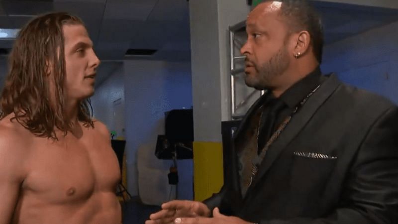 Riddle and MVP crossed paths two weeks in a row on RAW.