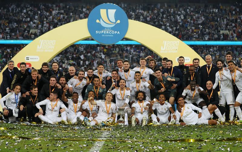 Real Madrid were named the Best Club of the 21st Century at the 2020 Globe Soccer Awards