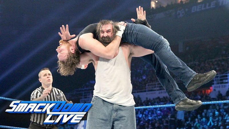 Luke Harper vs. Dean Ambrose on SmackDown.