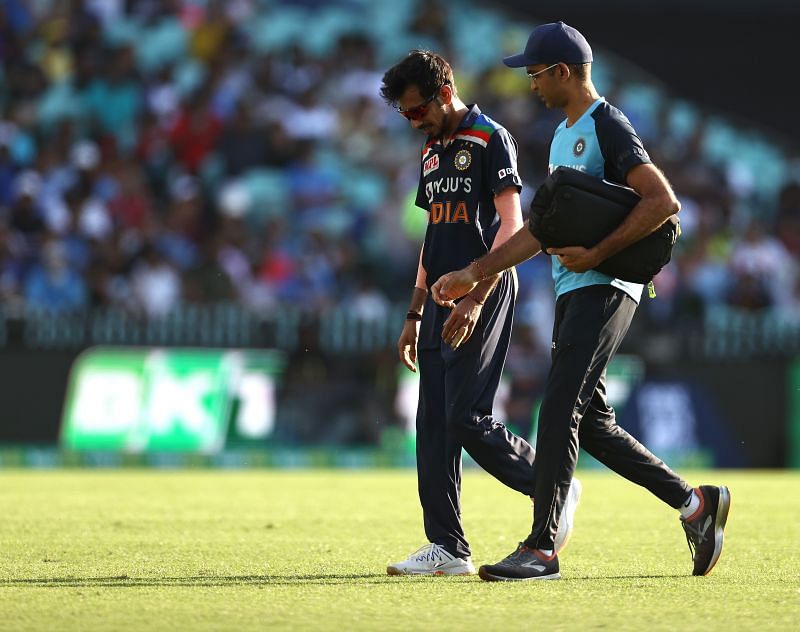 Yuzvendra Chahal faced the brunt of the Aussie willows in most of the matches