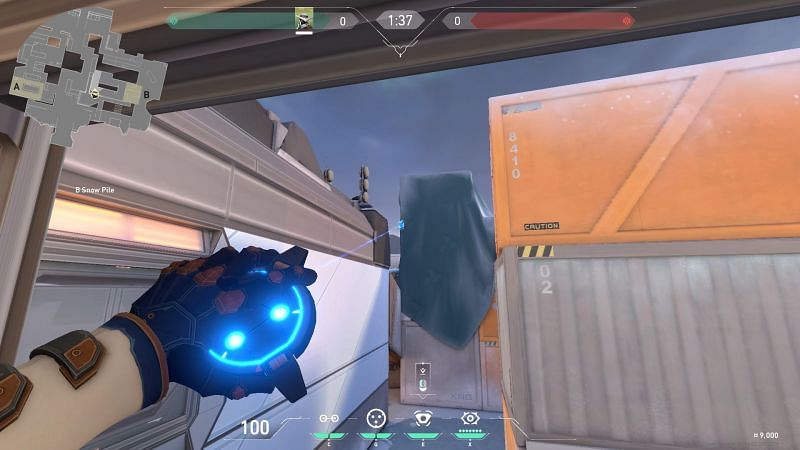 Spycam spot for Attackers Spawn