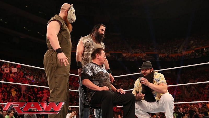 Jerry Lawler with The Wyatt Family