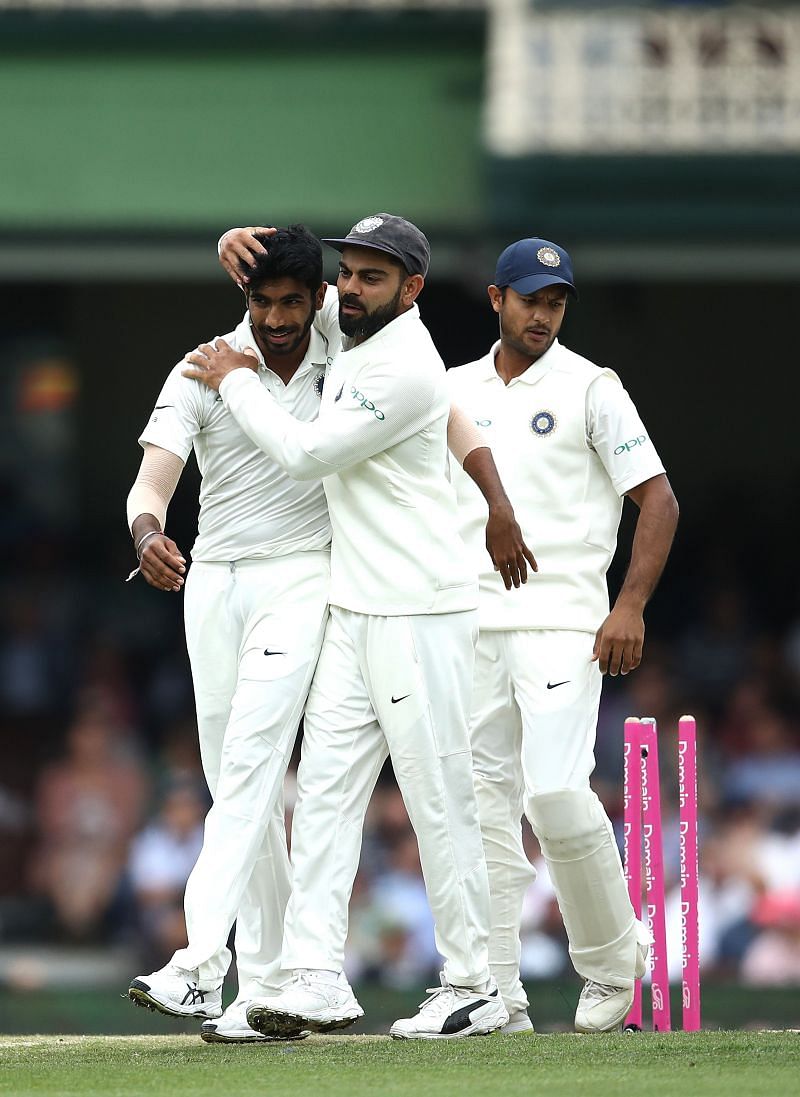 Jasprit Bumrah (left) and Virat Kohli are both in BCCI&#039;s Grade A+ contracts.