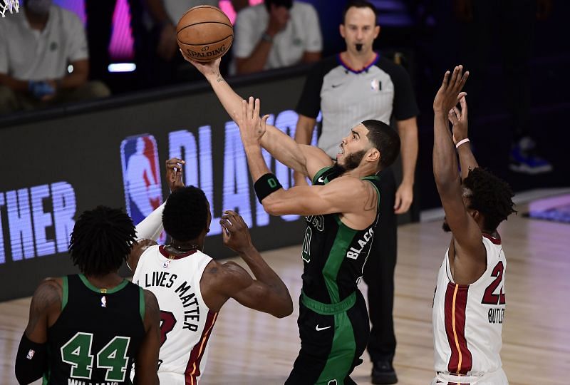 Jayson Tatum will be looking to prove he can lead the Celtics