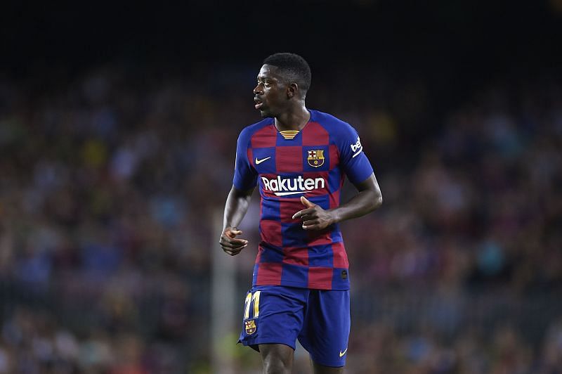 Ousmane Dembele drew Barcelona level