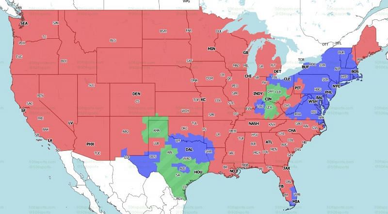 FOX coverage map