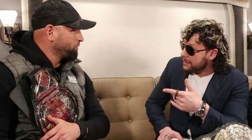 Kenny Omega and Karl Anderson met up on IMPACT Wrestling's Final Resolution