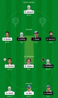 Dream11 team for Otago vs Northern Knights - Ford Trophy (New Zealand ODD).