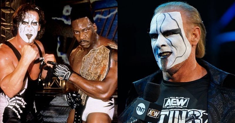 Sting and Booker T.