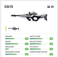 CG15 in Free Fire (Image via Garena Free Fire)