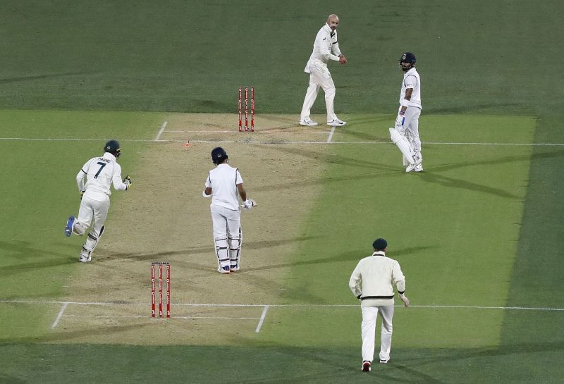 Virat Kohli was run-out at a crucial juncture of the game