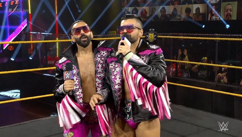 The Bollywood Boyz on WWE NXT