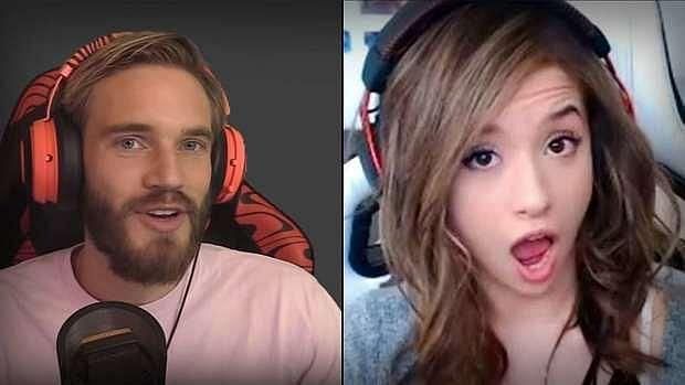 PewDiePie and Pokimane