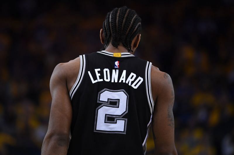 Leonard won a title and one Finals MVP at San Antonio.