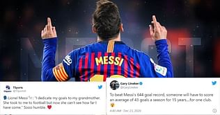 Twitter reacts as Lionel Messi inspires Barcelona to 3-0 victory over Valladolid