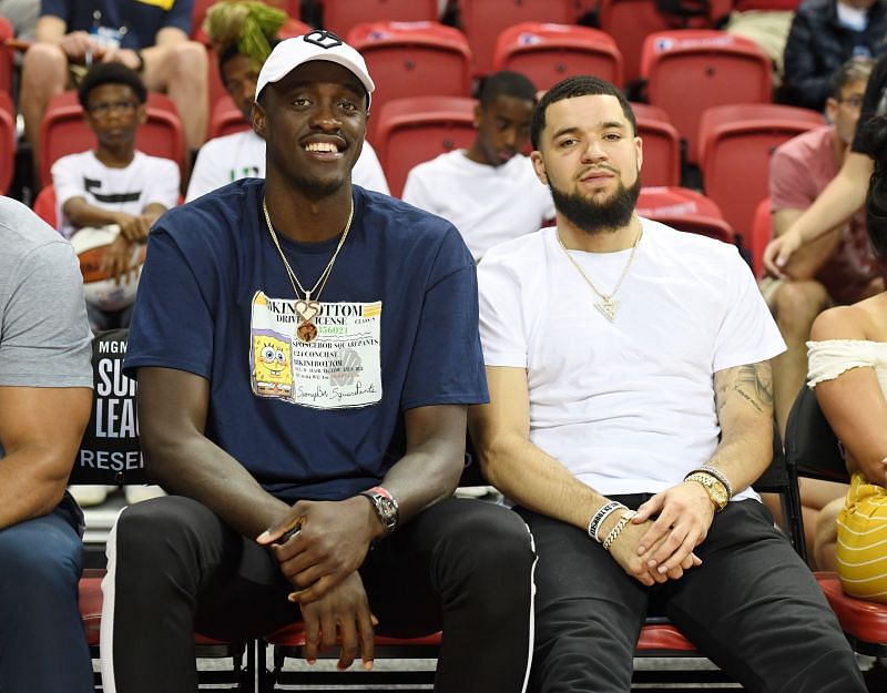 Fred VanVleet and Pascal Siakam