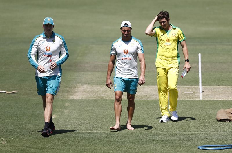 Australia Nets Session &amp; Team Photo